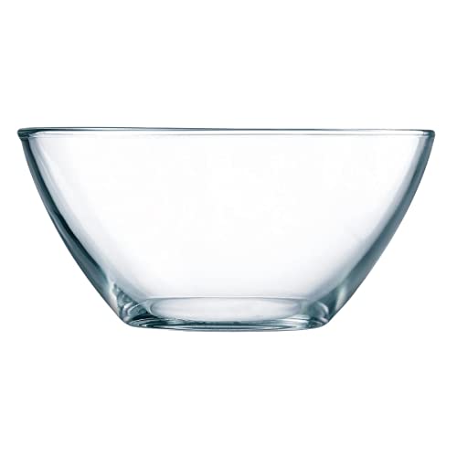Luminarc ARC 64090 Cosmos Schale, Stapelschale, Schüssel, 17cm, 900ml, Glas, transparent, 1 Stück