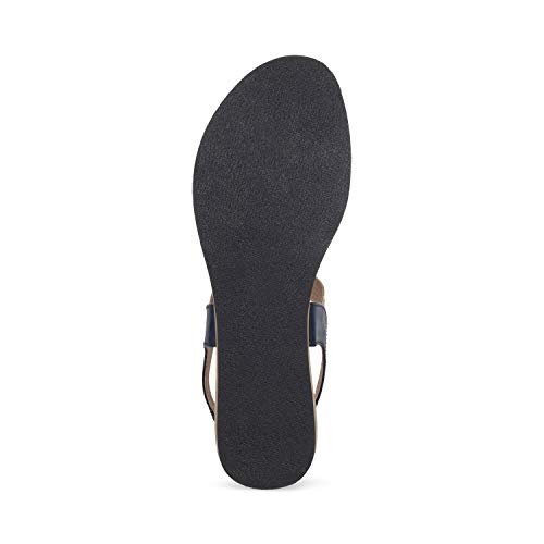 Image of SOLE HEAD Black Flat Women Sandal