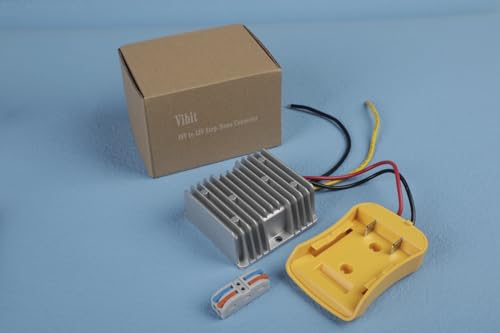 Image of Vibit 20V to 12V Step-Down Converter for Dewalt Battery Adapter 180W Buck