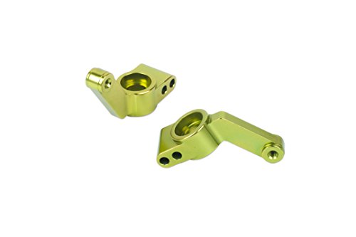 SummitLink 3752 Upgrade CNC Alloy Part Green Rear Axle Carrier Compatible for 1/10 Scale Stampede Slash Rustler Bandit 1:10