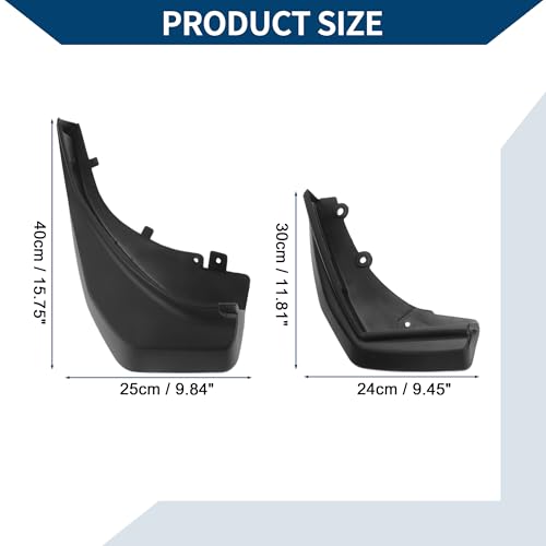 Image of Mud Flaps Splash Guards W /Mount Accessories for Land Rover Evoque Dynamic 2012-2020 Front Rear Mud Guards 1 Set
