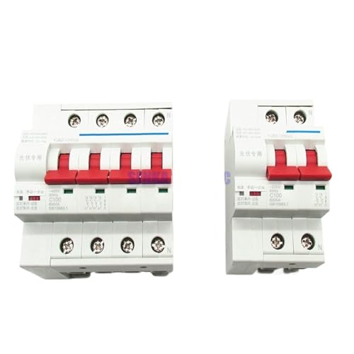 Disjoncteur miniature solaire réenclenchement automatique 2P 4P 50A