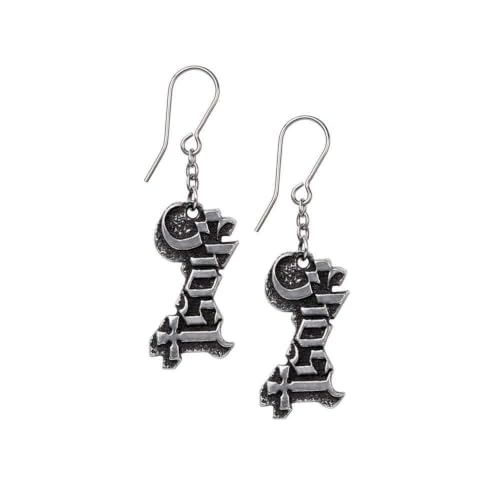 Image of Ghost Papa Band Logo Earrings One Size