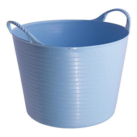 TUBTRUGS Small 10 Tub, 3.5 Gallon, Sky Blue Cover
