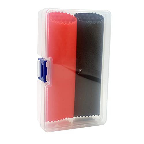 Ainmege Garlic Peeler With Storage Box, Easy-To-Use Silicone Garlic Peeler Tube, Say Goodbye To Garlic Odor And Sticky Fingers(Red, Black) #TOP2