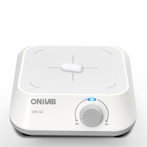Image of ONiLAB Magnetic Stirrer with Stir Bar, Speed Range 300-2000RPM,Magnetic Mixer Max Stirring Capacity 3000ml(No Heating)