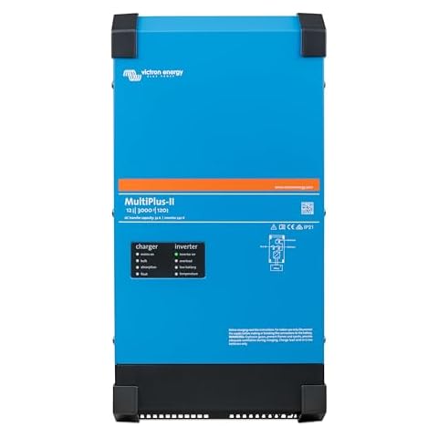 Victron Energy MultiPlus-II Pure Sine Wave Inverter Charger for 120 amp Battery, 120V, 3000VA 12-Volt Cover