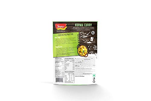 Image of SWAD Korma Curry Gravy Easy to cook gravy- Pure Vegetarian 250g