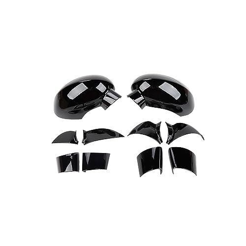 Couvre miroir de voiture coque autocollante de rétroviseur extérieur Challenger 2009-2022