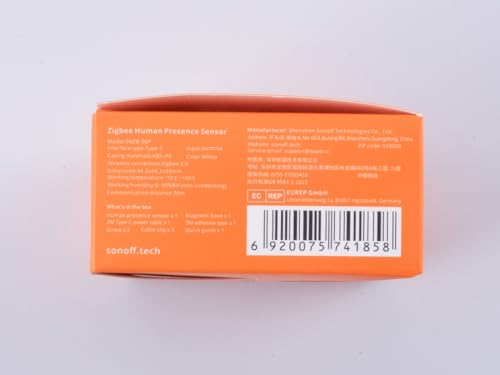 Sonoff Snzb-06P Zigbee Human Presence Sensor, Zigbee Smart Motion Detector With 5.8Ghz Cmwave Radar thumb #14