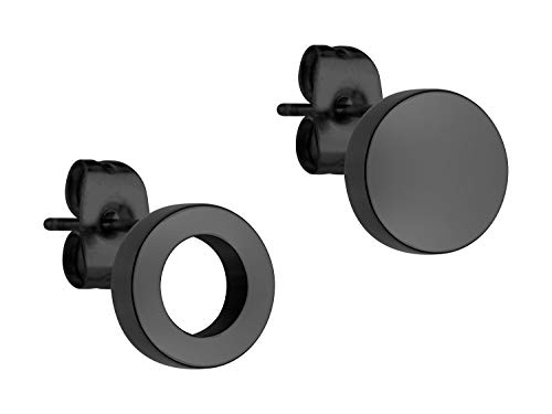 LIEBESKIND BERLIN Damen-Ohrstecker Edelstahl LJ-0339-E-07, runder...