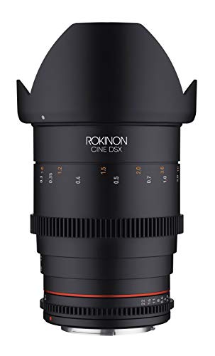 50% Off Discount Rokinon 35mm T1.5 High Speed Wide Angle Cine DSX Lens for Canon EF