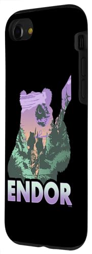 Coque iPhone SE Star Wars Ewok &eacute;vite rayures motif durable - 2