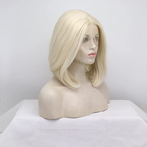 Perruque synthétique blonde lace front : la solution pour un volume immédiat sans colle