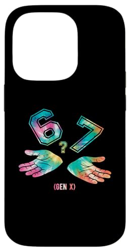 Vintage 6 7 Meme Six Seven S Gen X Funny X}zP[X iPhone 14 Pro p