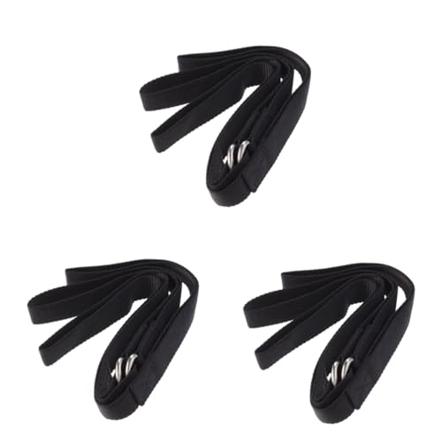 KALLORY 3pcs Leg Lift Strap Wheelchair Legs Lifter Thigh Lifter Strap Leg Lifter Handicap Legs Lifter Foot Lifter Rigid Foot Loop Leg Loop Lifter Elderly Massage