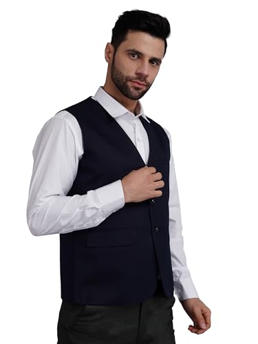 Image of APKR Men's Solid Waistcoat