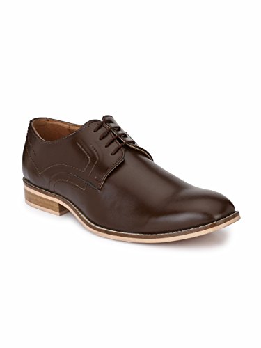 Image of HiREL'S Men's Derby Shoe Collection /Cap Toe /Hand Crafted /Hand Made Sole /Burnish Effect /Formal Shoes
