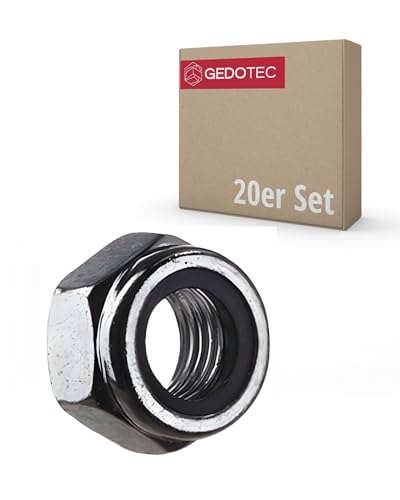 Gedotec M24 Sicherungsmuttern 20er Set