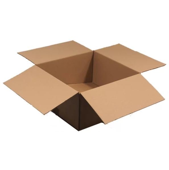 Packaging Now Strong Single Wall Postal Mailing Cardboard Boxes - Lightweight Durable Shipping Boxes for Packaging, Moving, and Storage (100, 17 x 13 x 11")