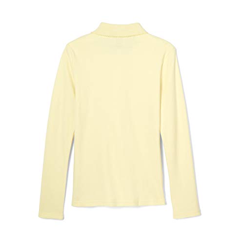 Image of French Toast Girls' Ruffle Collar Polo Shirt with Long Sleeves