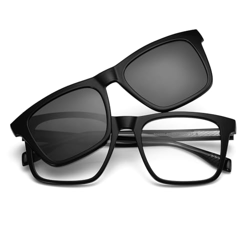 DG498-2025 Men and women anti-blue light glasses magnetic square polarized sunglasses UV400 protection fashion sun glasses2