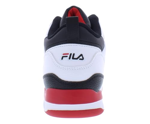 Fila Tênis feminino Axilus 2 Energized, Branco/preto/vermelho-branco, 45