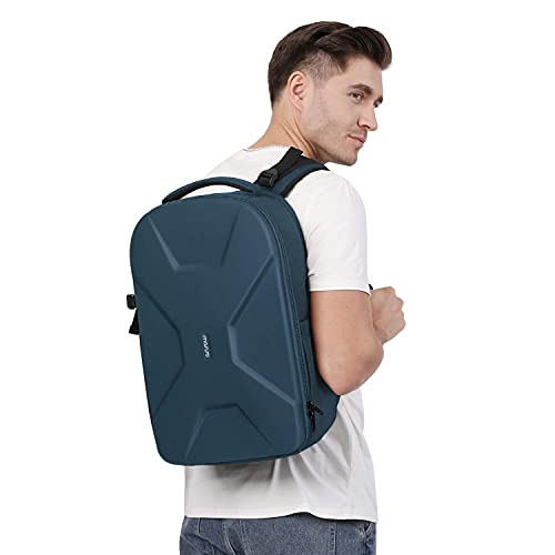 Image of MOSISO Camera Backpack, Photography Camera Bag 15-16 inch Waterproof Hardshell Case with Tripod Holder&Laptop Compartment
