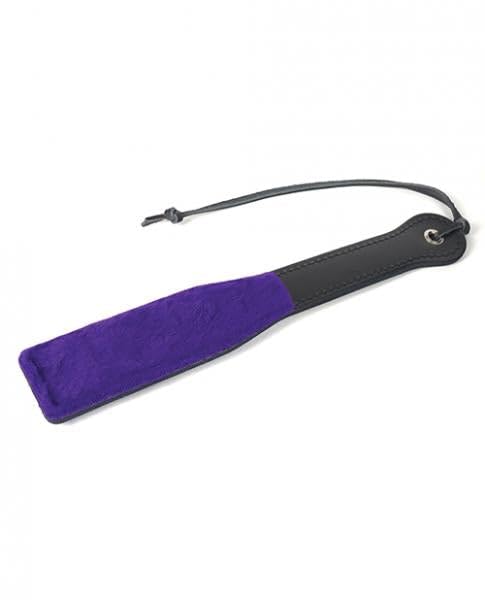 Spartacus 12"" Faux Fur Paddle - Purple