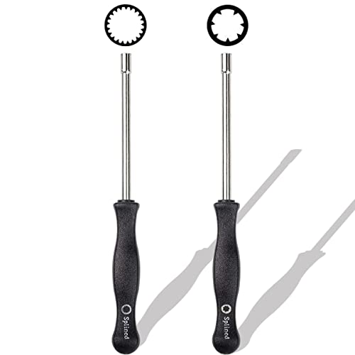 ZAMDOE Carburetor Adjustment Tool 21-Teeth Splined Screwdriver + 7-Teeth Splined for 2-Cycle Small Engine Chainsaw Trimmer Lawn Mower Edger Brushcuter Blower for STIHL for Husqvarna for Homelite
