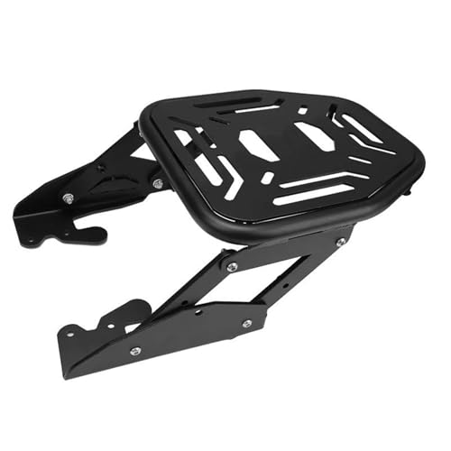 Porte-bagages arrière moto voyage et quotidien support réglable noir pour PG-1