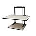 FixtureDisplays® Height Adjustable Standing Desk Ergonomic Sit Stand Desk Solution with Springs 16104-2D