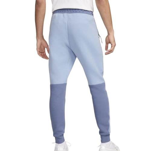 Nike Sportswear Tech Fleece Men's Joggers Size - Medium Light Armory Blue/Ashen Slate/White2