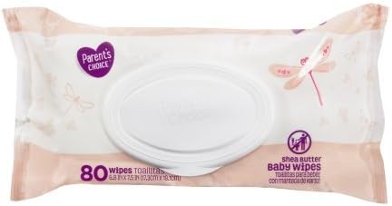 Miniatura 3 de Parent's Choice Toallitas para bebé de manteca de karité, 3 paquetes de 80 (240 unidades)