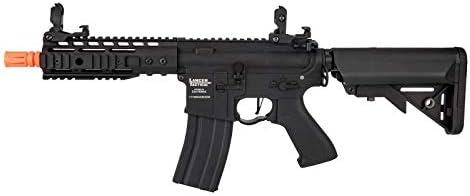 Lancer Tactical Proline 9" KeyMod with Picatinny Carbine AEG Airsoft Rifle Black