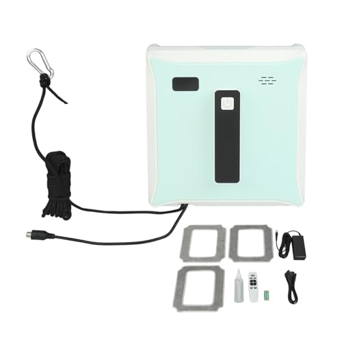 TRDEWR Máquina Automática De Limpieza Ventanas Robot Limpiador con Control Remoto Agua Doble Pulverización 100-240V Limpieza Profunda