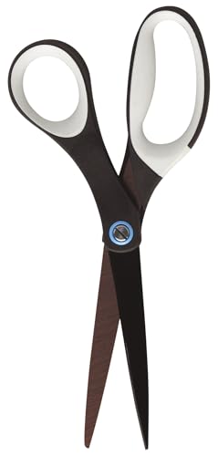 Scotch 8" Precision Titanium Non-Stick Bent Scissors for Fabric & Crafts