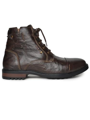 Image of Buckaroo APACHEE crumbald Leather Tan Casual Boots For Mens