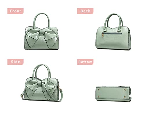 Image of JHVYF Women Tote bag Satchel Purses and Handbags for Women Shoulder Bags Bow Purse
