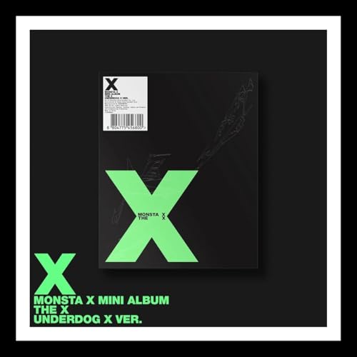 (UNDERDOG X Ver.) MONSTA X [THE X] 13th Mini Album / CD-R+Book+Lyric+Book...