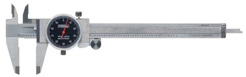Fowler 52-008-005-0 Black Face Dial Caliper with 0-6" Measuring Range