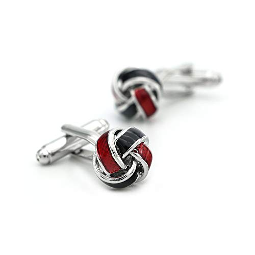 Image of S&W Wedding Cufflinks for Men Cuffs with Gift Box Business for Tuxedo Shirt