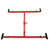 HECASA Truck Bed Lifter Box Lift for Lift Truck Beds Universal Adjustable Red Steel Powder Coated 800LB Capacity