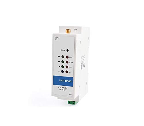 NGW-1pc Din Rail Mounted 4G Router Industriale Supporta Netcom Pieno, Piccola Dimensione 5 Modalità 12 Frequenza Shell V0 Ignifugo USR-DR801