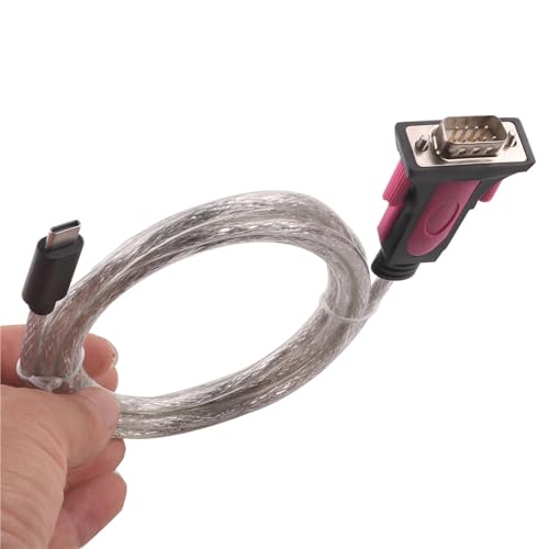 Convertidor FT232RL USB C a DB9 con transmisión RS232 estable para programar centralitas 3