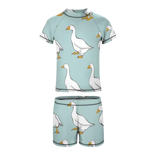 Cute GeeseChildren's Swimsuits Boys Two Piece Suit9-11Y（140cm）2