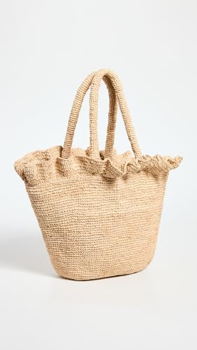 Loeffler Randall Cyrus Raffia Tote