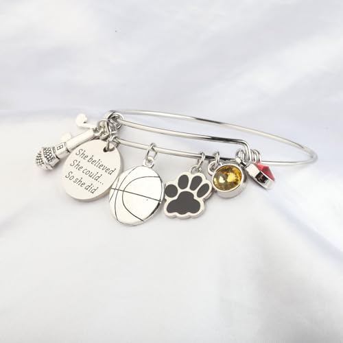 MYOSPARK Musical Inspired Gift Musical Theatre Characters Charm Bracelet Friendship Gift3