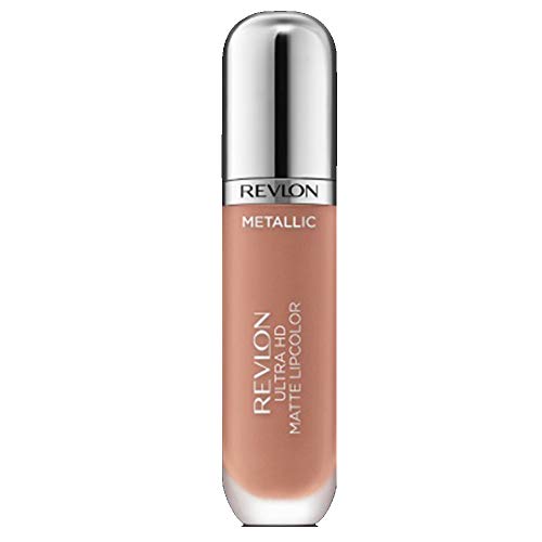 Revlon Ultra Hd Matte Metallic Lipcolor, 715 HD Glow (Pack of 2)