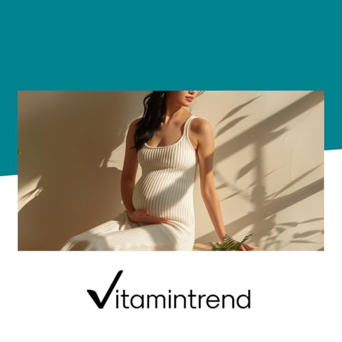 Vitamintrend Folsäure 5mg, 120 Tabletten, schluckfreundlich, 1250µg Folsäure pro Tablette, Vitamin B9, hochdosiert, Nahrungsergänzungsmittel vegan ohne Magnesiumstearat, in Deutschland hergestellt
